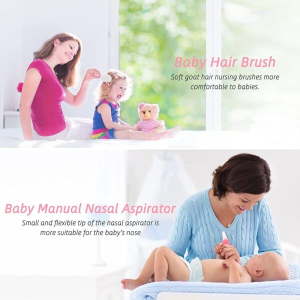 Baby Healthcare and Grooming Kit for Newborn Kids, 31PCS Upg...