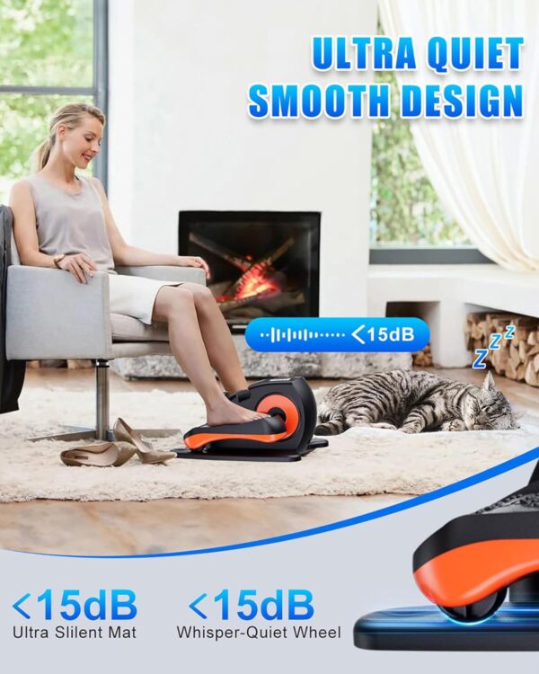 Under Desk Elliptical Machine, Electric Ellipse Leg Exercise...