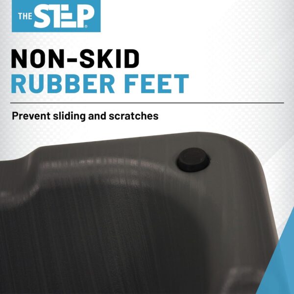 The Step Adjustable High Step Aerobic Platform with 4 Risers...