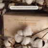 Nature Colored Cotton Dry Baby Wipe For Sensitive Skin - Cas...