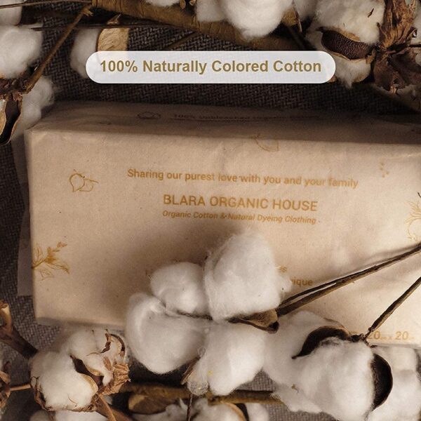 Nature Colored Cotton Dry Baby Wipe For Sensitive Skin - Cas...