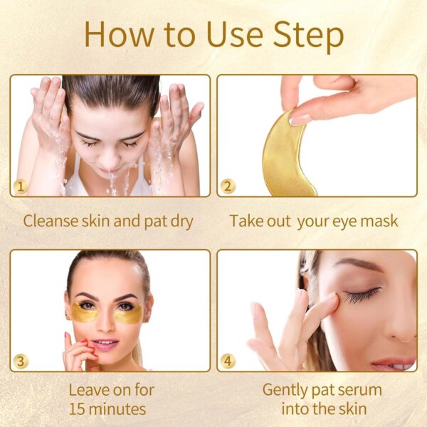 Under Eye Patches, 40 Pairs Eye Mask for Dark Circles, Puffy...