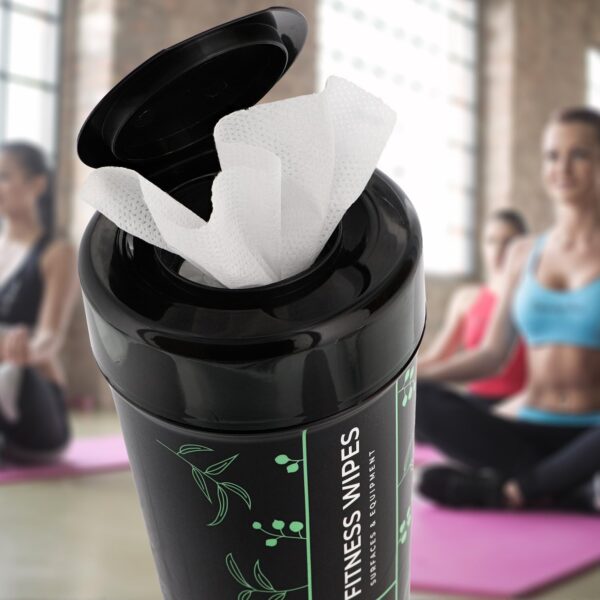 Wipex Fitness Equipment Wipes | Clean Gym Equipment, Yoga Ma...
