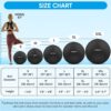 APEXUP Yoga & Pilates Ball - Anti Slip Heavy Duty Gym Ball f...