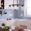 Amico Dining Room Light Fixture 4-Light Kitchen Island Light...