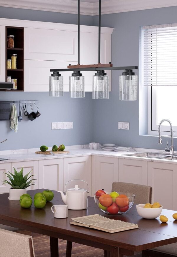 Amico Dining Room Light Fixture 4-Light Kitchen Island Light...