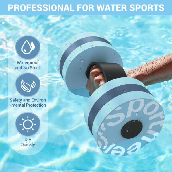 Sportneer Water Aerobics Pool Exercise Equipment Water Worko...