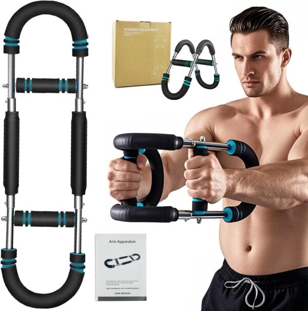 Twister Arm Trainer, 40-100lb Adjustable Chest Workout Equip...