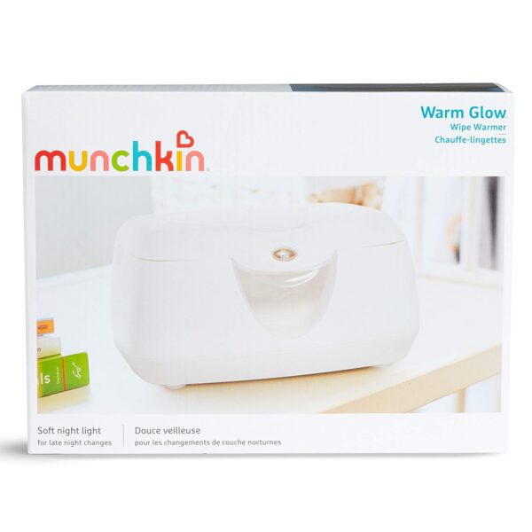 Munchkin Warm Glow Baby Wipe Warmer, White