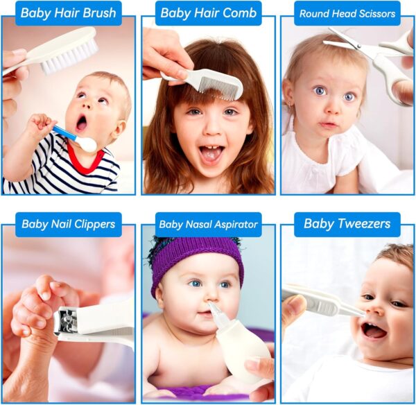 Baby Healthcare and Grooming Kit, Portable Baby Safety Care ...