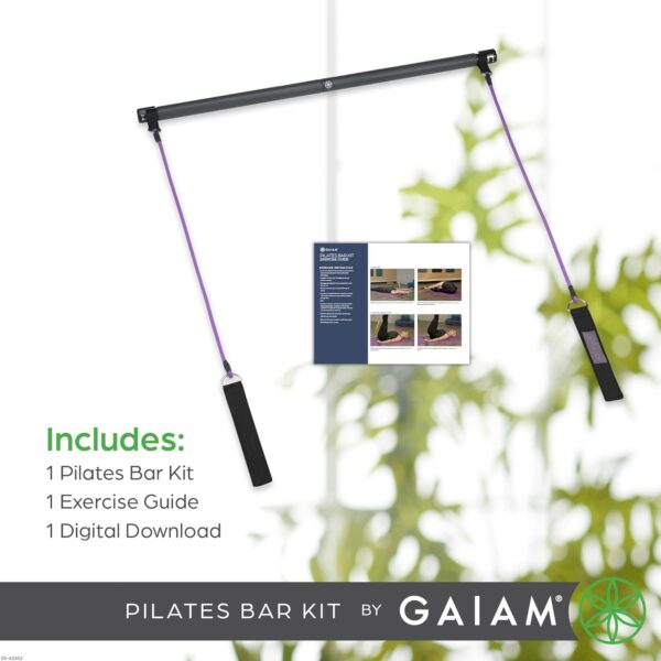 Gaiam Restore Pilates Bar Reformer Kit - Home Fitness Equipm...
