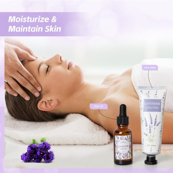 Lavender Spa Gifts Set, 11 Pcs Bath Gift Set for Women, Rela...