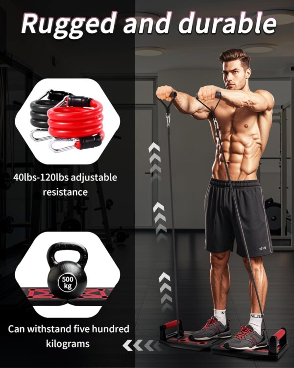 Home Gym Exercise Equipment - Portable Workout System 17 Fit...