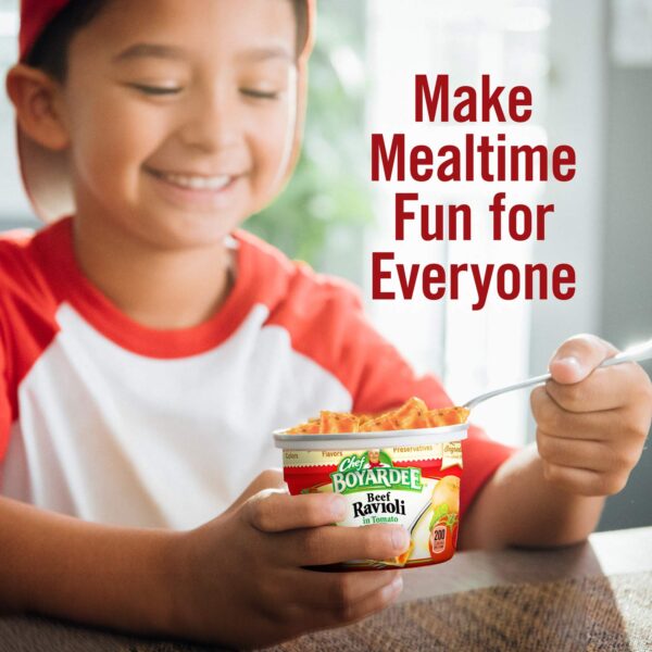 Chef Boyardee Beef Ravioli in Pasta Sauce, Microwave Food, 7...