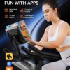 pooboo Exercise Bike, Adjustable Magnetic/Brake Pad Resistan...