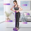 21 Fitness Resistance Bands-4 Tube Pedal Ankle Puller, 2025 ...