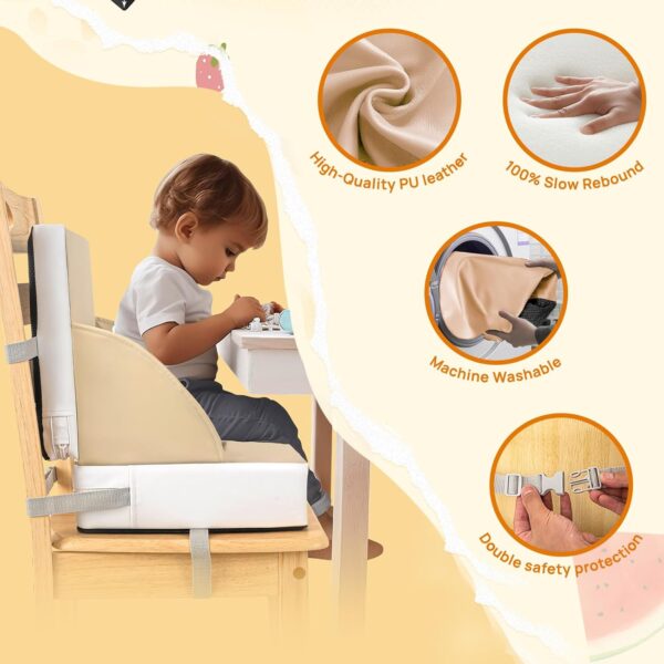 Toddler Booster Seat, Baby Booster for Dining Table, Travel ...