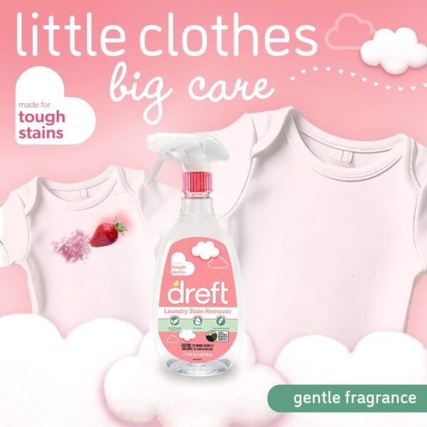 Dreft Stain Remover for Baby Clothes and Hypoallergenic Baby...