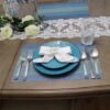HeloHo Placemats Set of 4,Vinyl Table Place Mats Stain Resis...