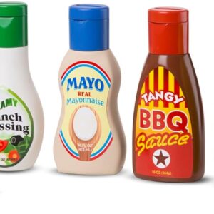 Melissa & Doug 5-Piece Favorite Condiments Play Food Set Pla...