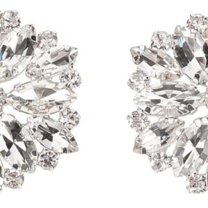 CRASPIRE 2PCS Crystal Shoe Clips Rhinestone Crystal Shoe Cli...