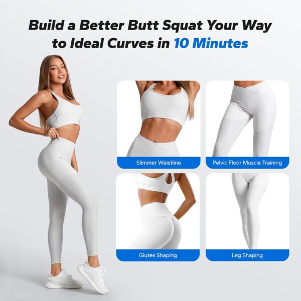 MERACH Deep Squat Machine for Women, Adjustable Glutes Train...