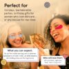 grace & stella Award Winning Under Eye Mask - Travel Essenti...