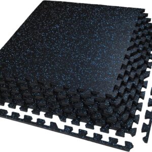 AIRHOP 0.56in Thick 24 Sq Ft Exercise Equipment Mats, 6 Tile...