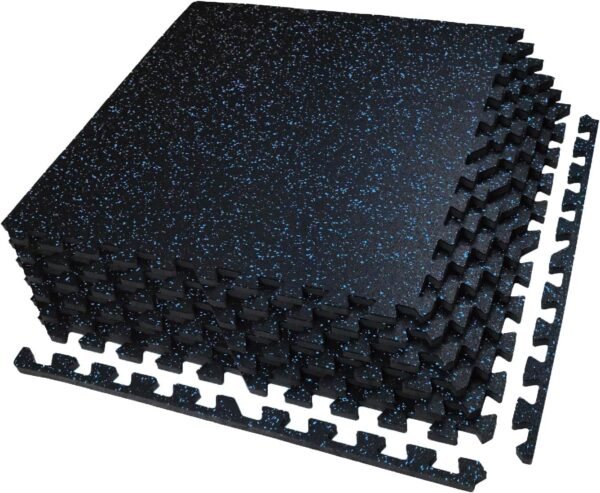 AIRHOP 0.56in Thick 24 Sq Ft Exercise Equipment Mats, 6 Tile...