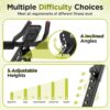 FLYBIRD Ab Workout Equipment, Adjustable Ab Machine Full Bod...