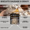 Peak Refuel Biscuits & Sausage Gravy | Freeze Dried Backpack...
