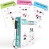 Pilates Ring Workout Cards -58 Exercise ring Card with Pilat...