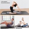 Treadmill Mat,Bike Mat,Stationary Bike Mat,Foldable Treadmil...