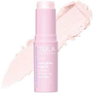 TULA Skin Care Eye Balm Rose Glow - Dark Circle Treatment, I...