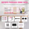 Pilates Bar Kit with Resistance Bands,Pilates Bar with Stack...