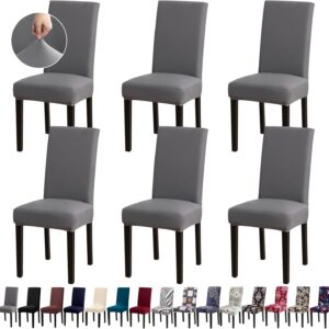 Chair Covers, Stretch Kitchen Dining Room Chair Covers Set o...