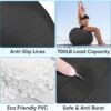 APEXUP Yoga & Pilates Ball - Anti Slip Heavy Duty Gym Ball f...