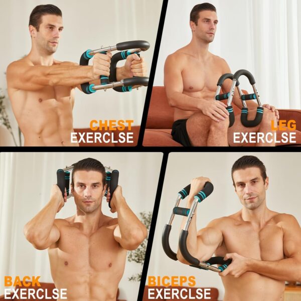 Twister Arm Exerciser Chest Workout,Portable Power Twister B...