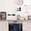 Jetec Set of Eat Sign, Fork and Spoon Wall Decor, Rustic Woo...