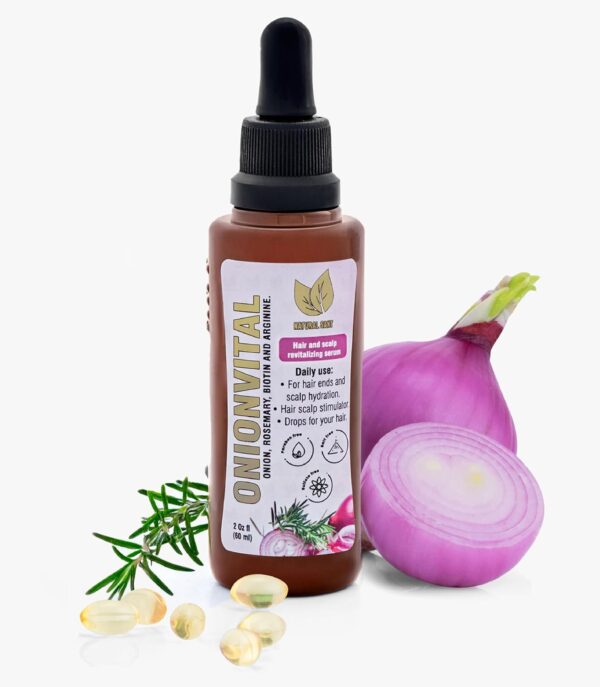 Onionvital Hair Serum with Onion, Rosemary, Biotin & Arginin...