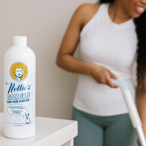 Nellie's Floor Care - Plant-Based Cleaner for Hardwood, Tile...