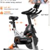 pooboo Exercise Bike, Adjustable Magnetic/Brake Pad Resistan...