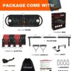 HOTWAVE Push Up Board Fitness, Portable Foldable 20 in 1 Pus...