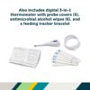 Safety 1st Nursery Care Health & Grooming Kit, Pyramids Aqua...