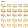 400 Pieces Square Pyramid Studs, 4 to 7mm Metal Versatile Na...