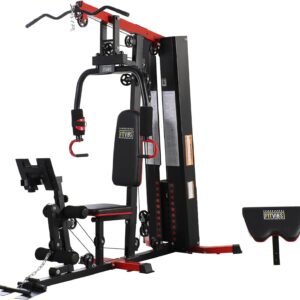 Home Gym, Multifunctional Workout Equipment with Leg Press, ...