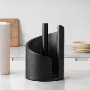 Anji Mountain Paper Towel Holder Countertop with Mango Wood ...
