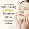 THE FACE SHOP Vita-Toning Vegan Collagen Face Mask, Korean G...