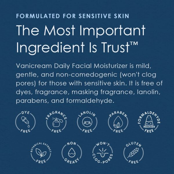 Vanicream Daily Facial Moisturizer With Ceramides and Hyalur...