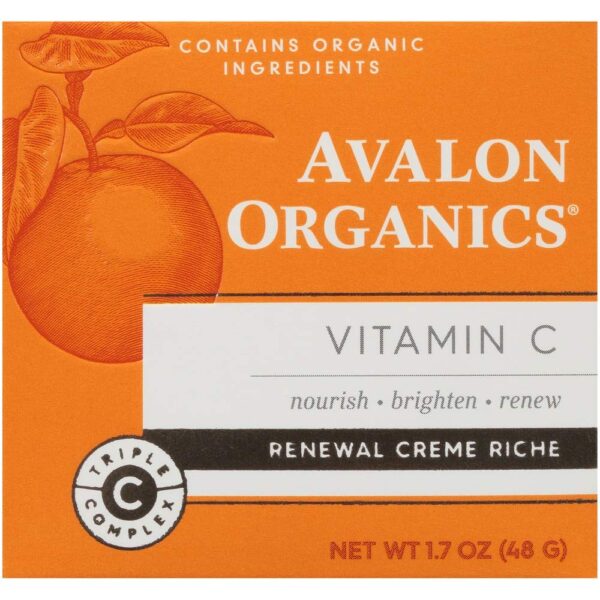 Avalon Organics Skin Moisturizer with Vitamin C, 1.7 Oz, Der...